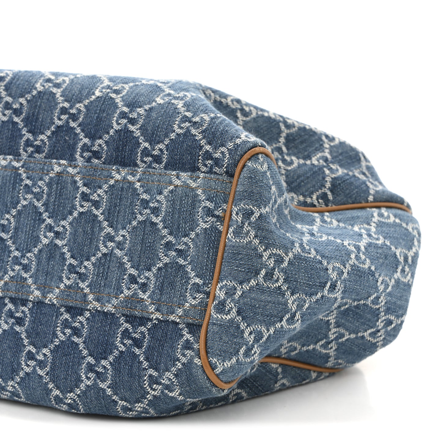 Denim Monogram Medium Sukey Tote Blue