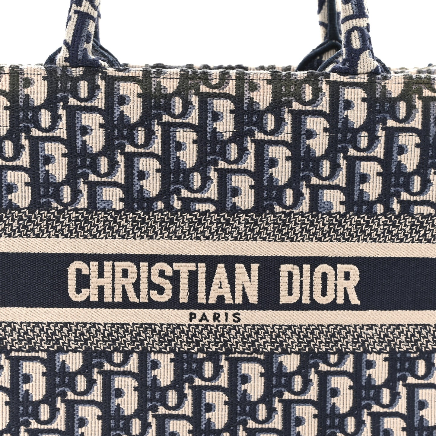 Oblique Small Book Tote Blue Multicolor