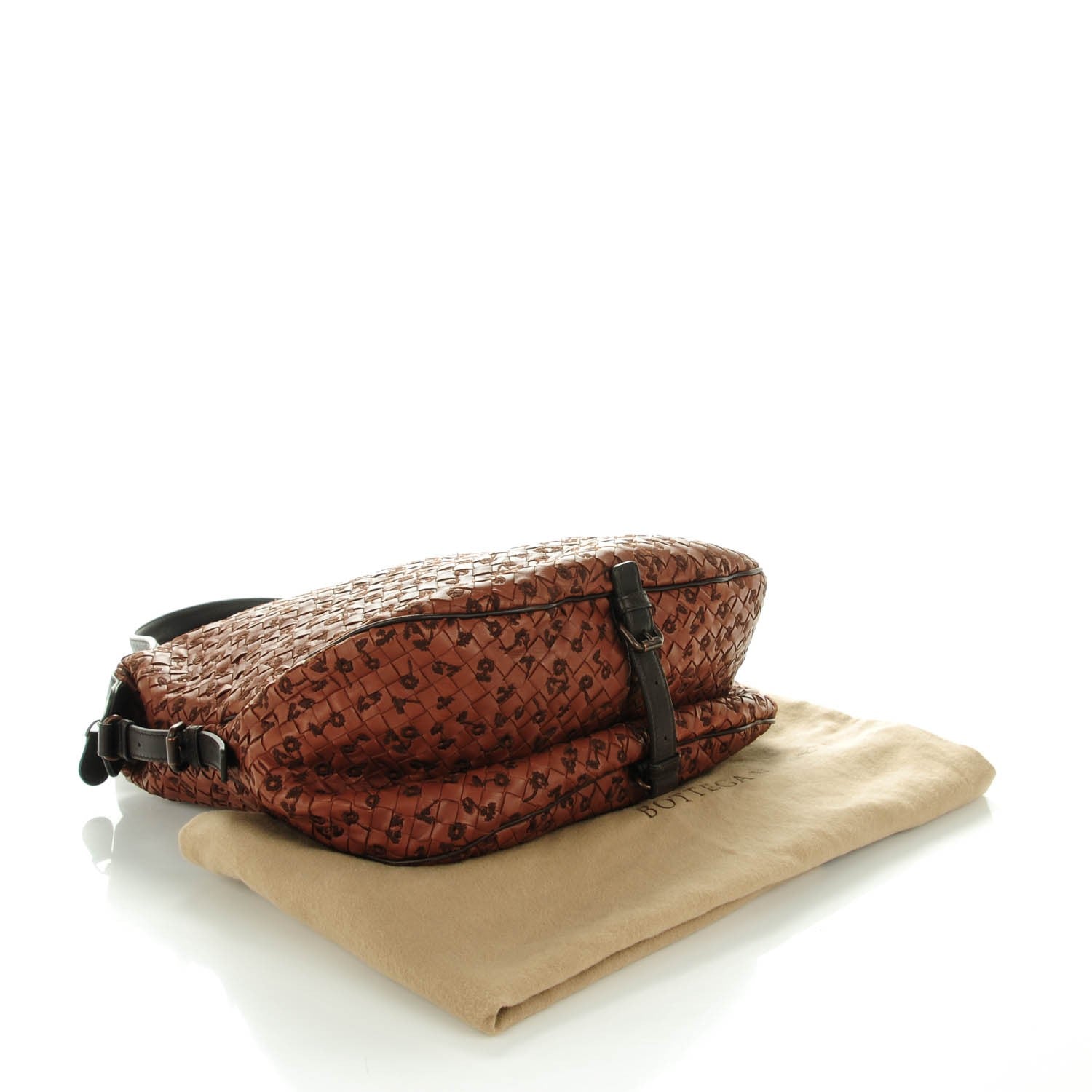 Bottega Veneta Embroidered Intrecciato Matita Shoulder Bag 4 of 8