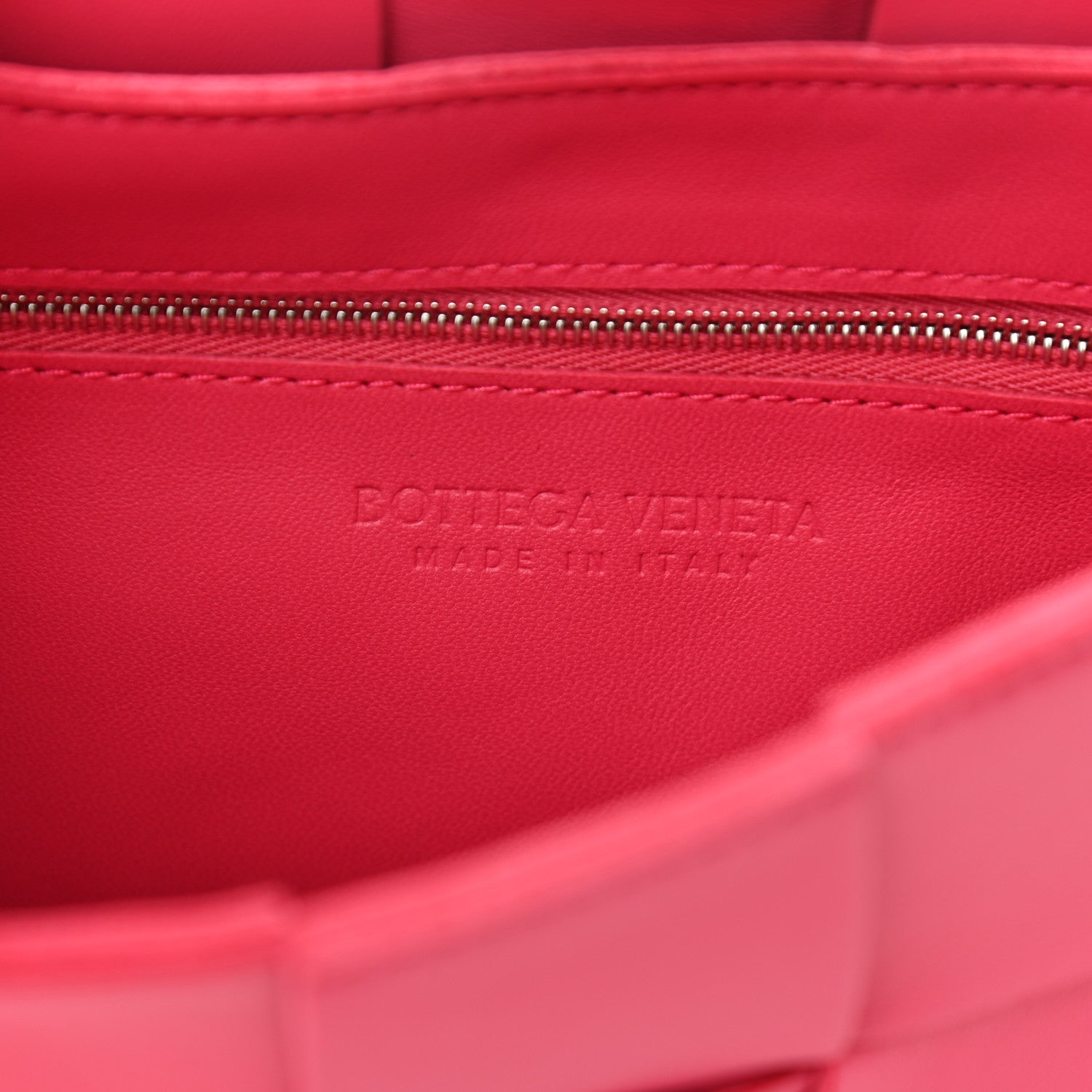 Bottega Veneta Lambskin Maxi Intrecciato Cassette Crossbody Bag Lollipop 5 of 6