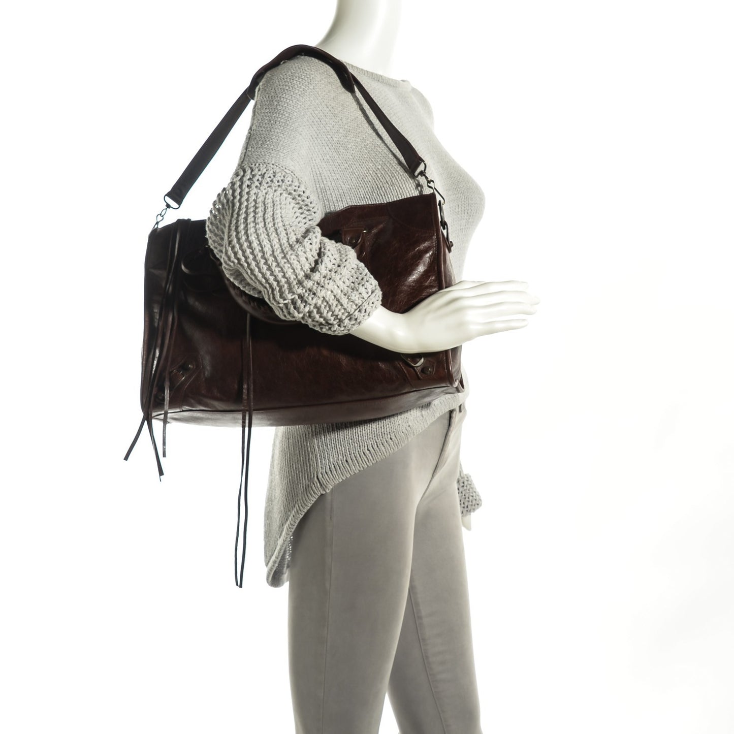 Agneau Classic Hardware City Cigare Fonce