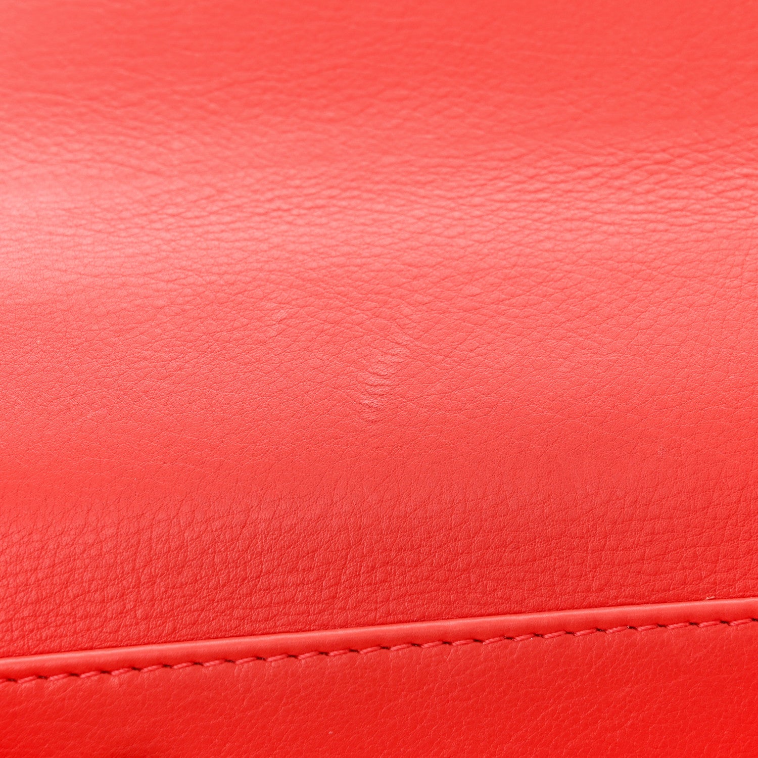 Chanel Calfskin Quilted Metal Small Top Handle Envelope Flap Red 11 of 12