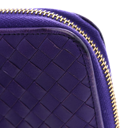 Bottega Veneta Nappa Intrecciato Zip Around Wallet Anemone 10 of 10