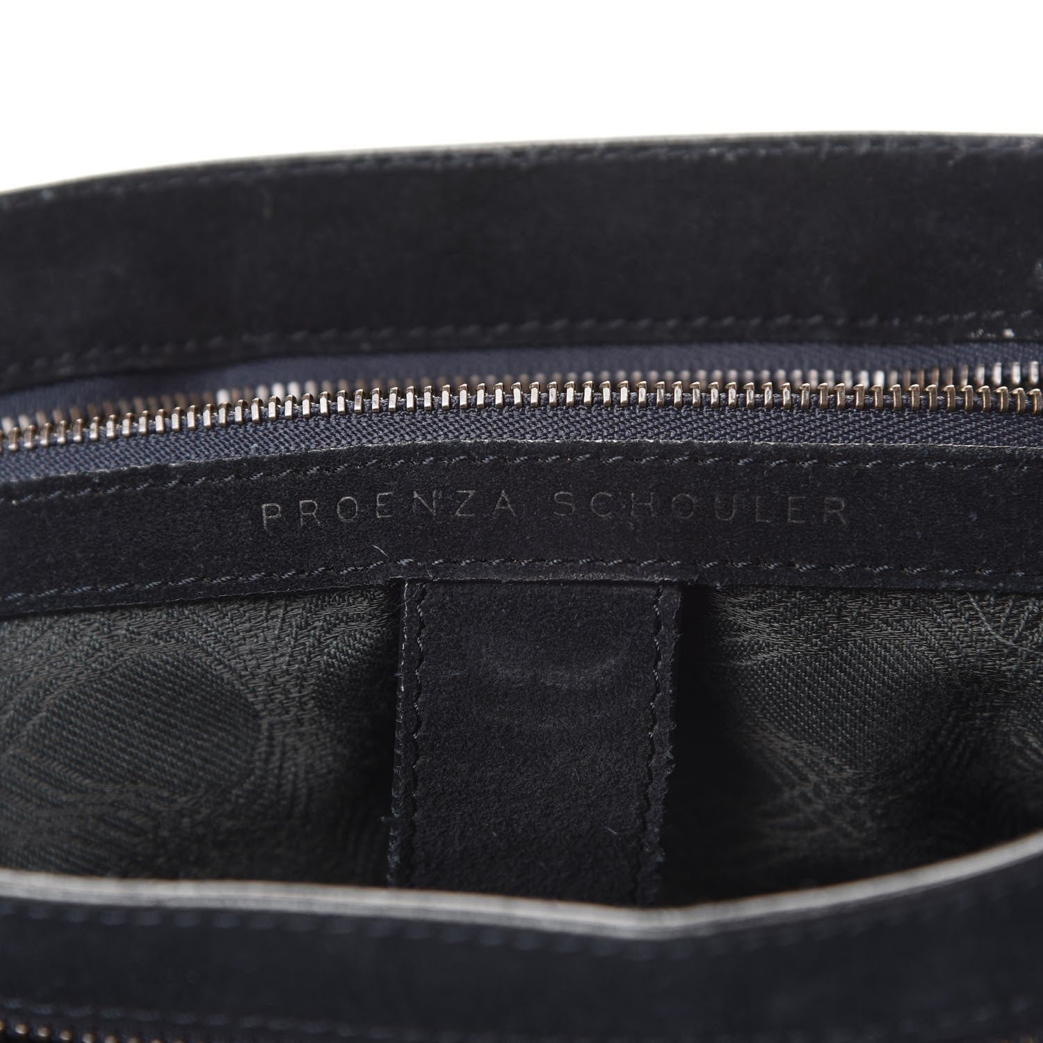 Proenza Schouler Suede Medium PS1 Satchel Navy 7 of 17