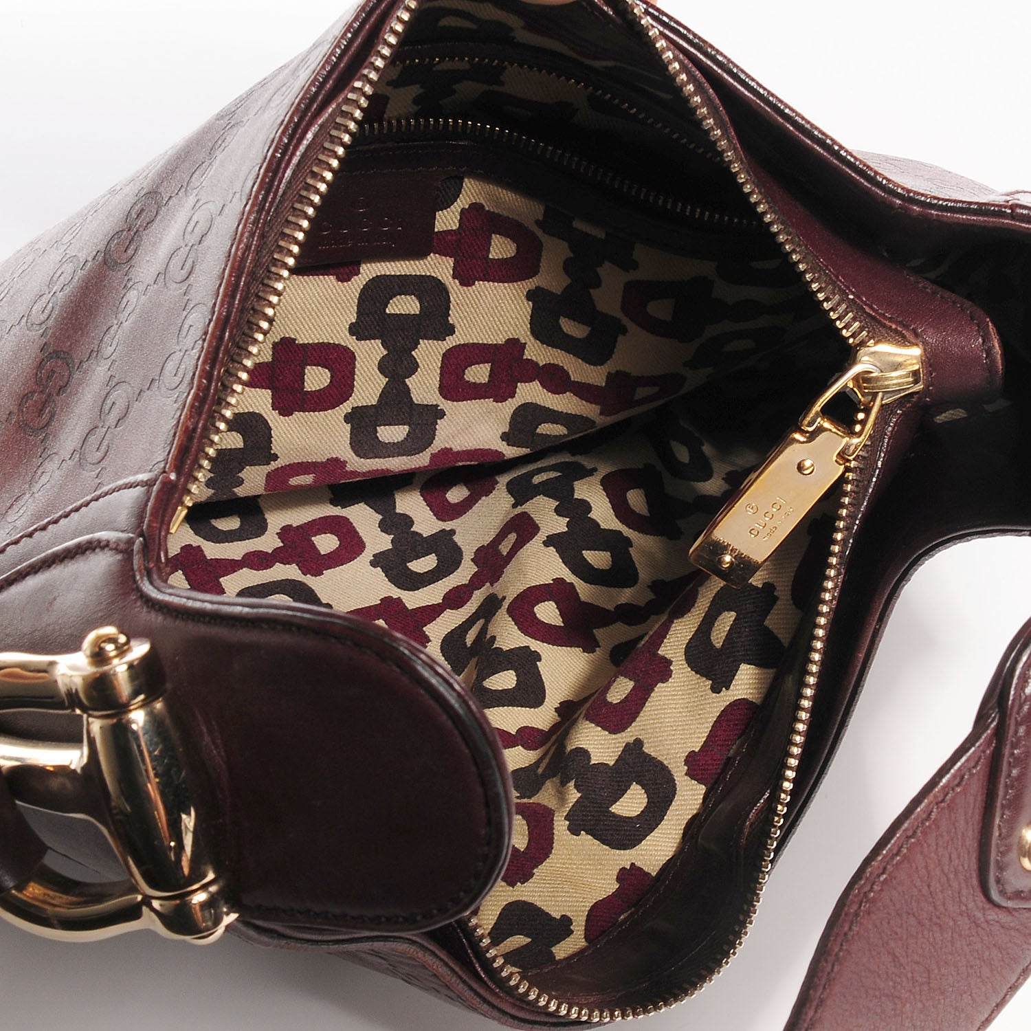 Gucci Guccissima Creole Hobo Chocolate 5 of 7