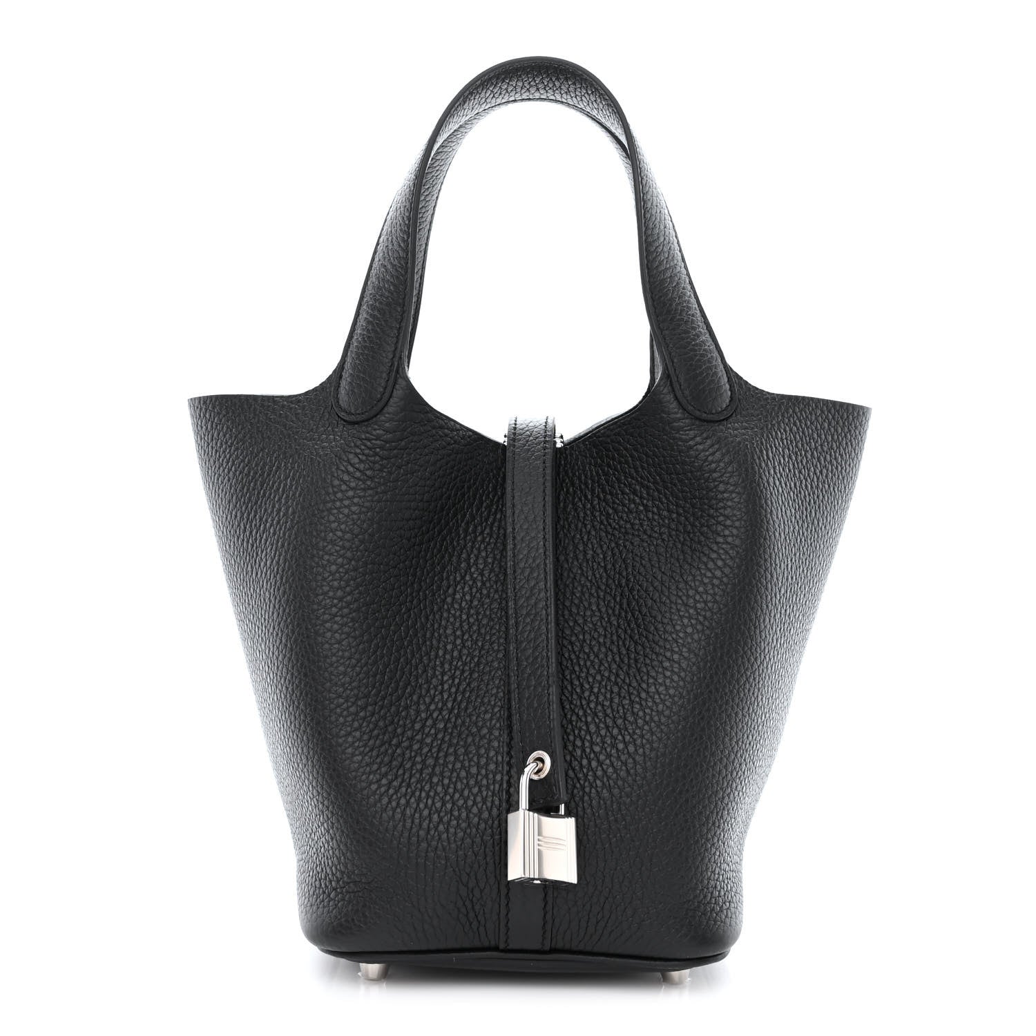 Hermes Taurillon Clemence Picotin Lock 18 PM Black 1 of 11