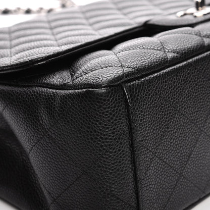 Chanel Caviar Quilted Maxi Single Flap Black 8 of 8