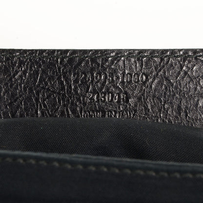 Balenciaga Agneau Classic Hardware Envelope Clutch Black 7 of 10
