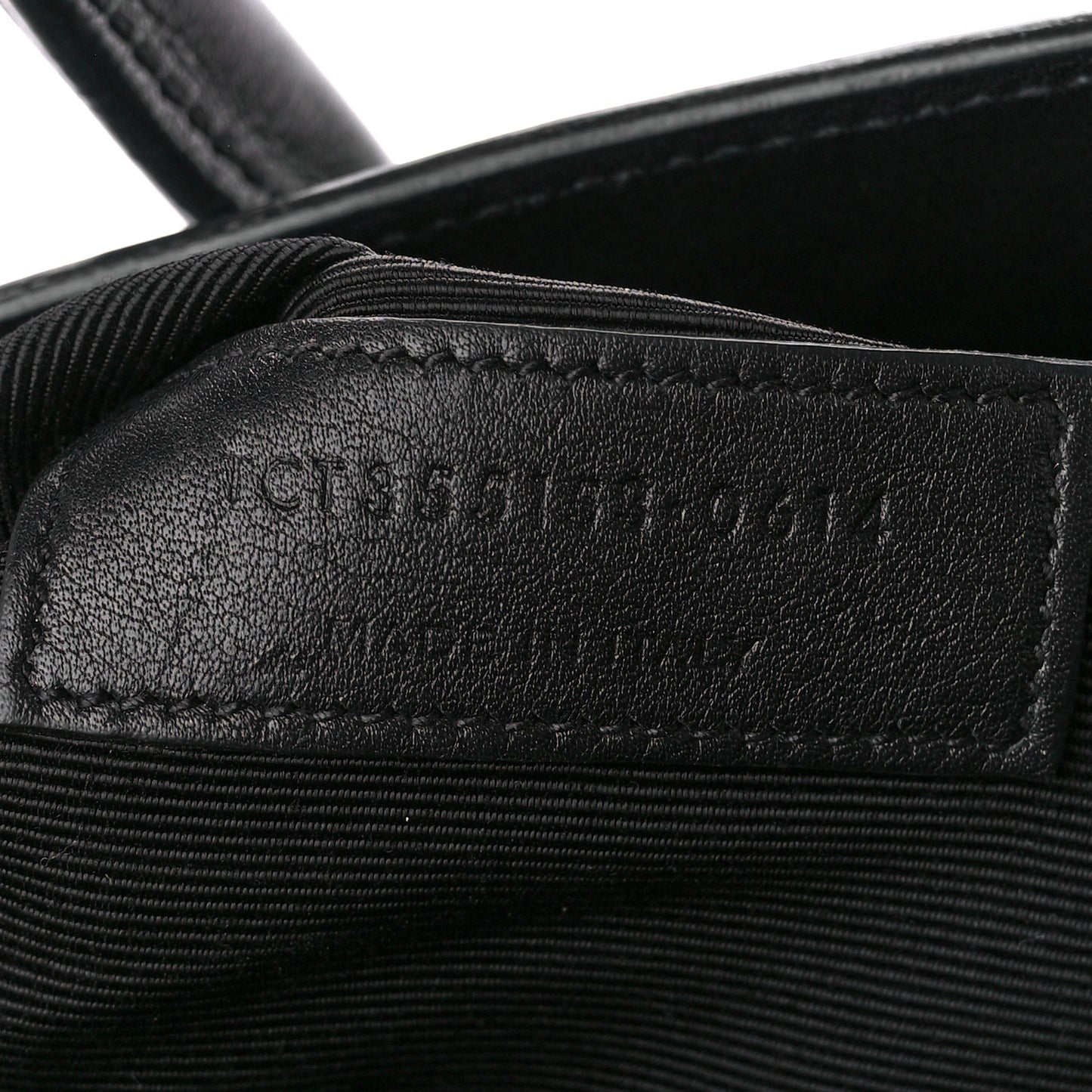 Smooth Calfskin Small Sac De Jour Black