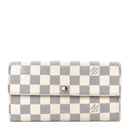 Louis Vuitton Damier Azur Sarah Wallet 1 of 13