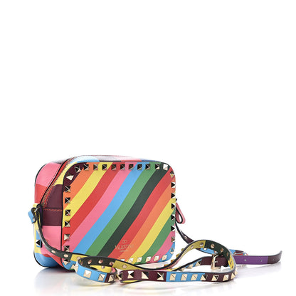 Valentino Garavani Vitello 1973 Rockstud Camera Crossbody Bag Multicolor 3 of 10