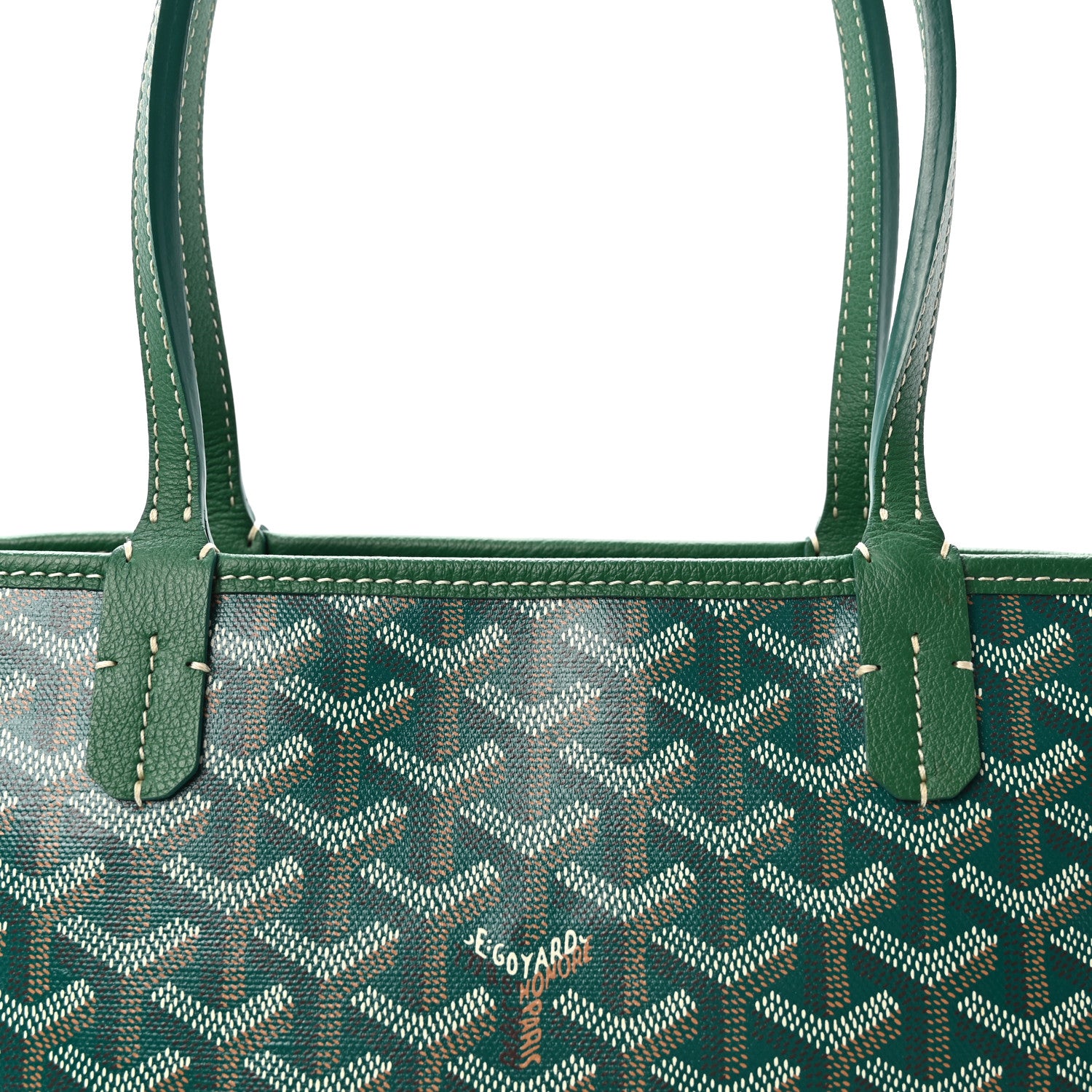 Goyard Goyardine Artois PM Green 7 of 9