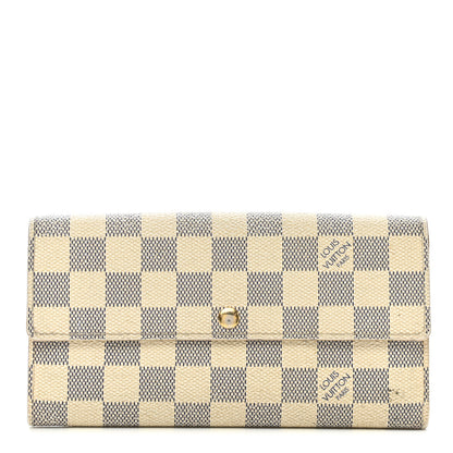 Louis Vuitton Damier Azur Sarah Wallet 1 of 10