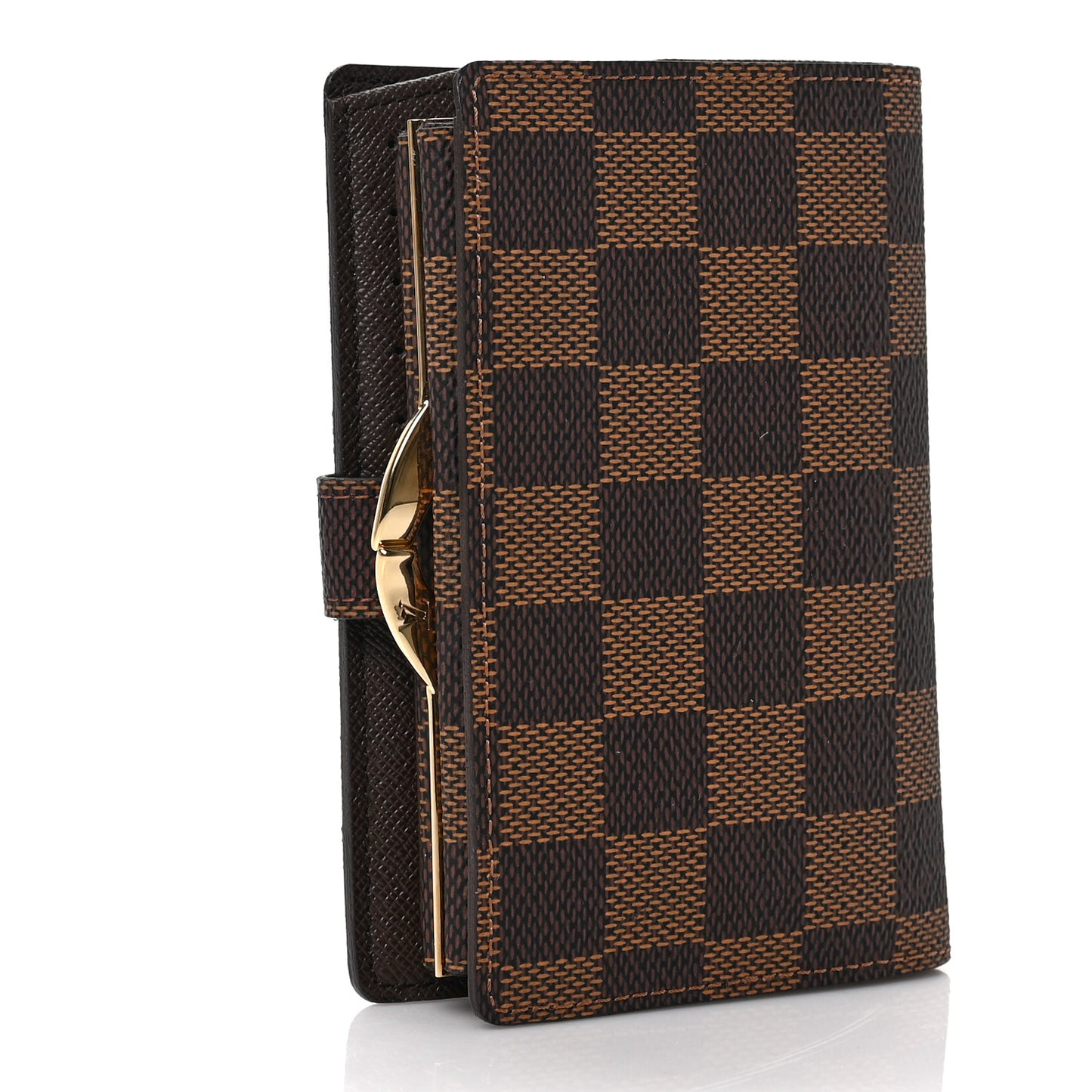 Damier Ebene French Purse Wallet