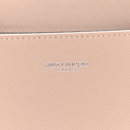 Saint Laurent Grain de Poudre Mini Classic Monogram Cassandra Top Handle Marble Pink 6 of 9