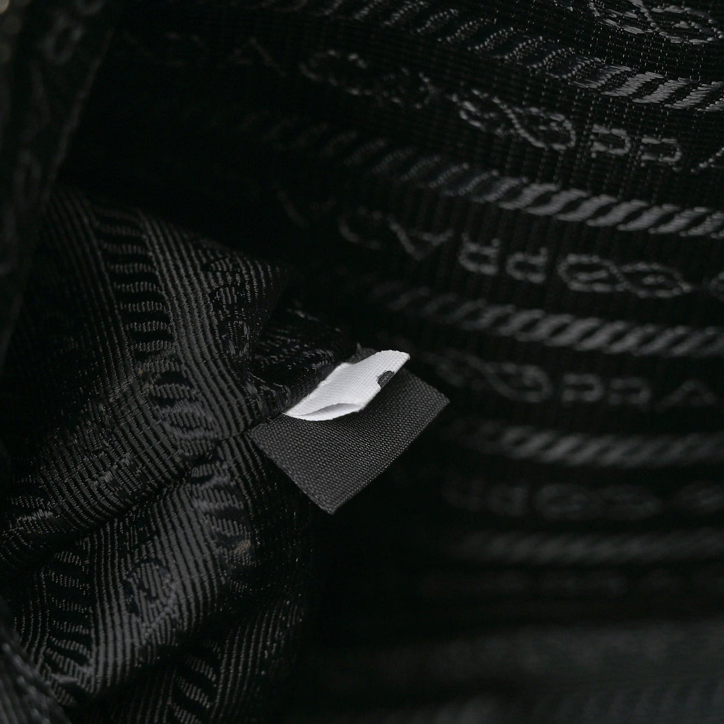 Tessuto Nylon Vela Diaper Bag Black