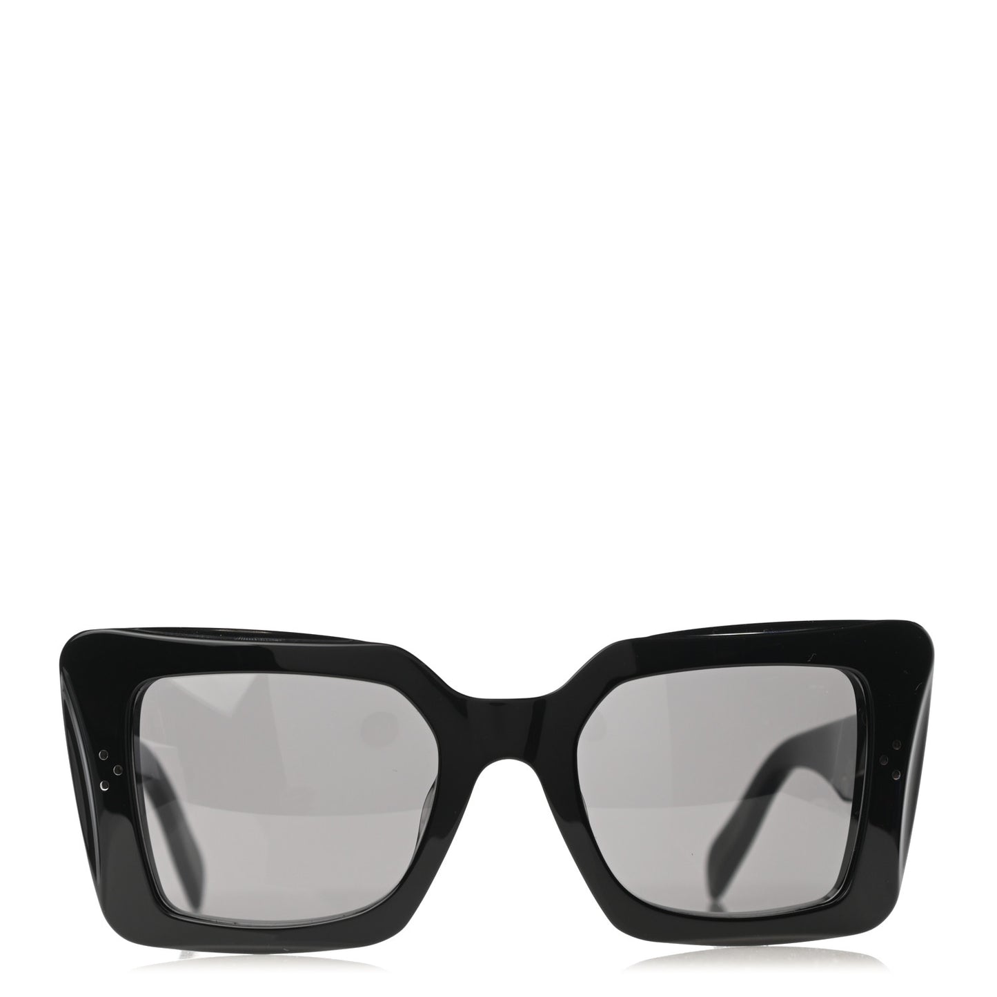 Acetate Square Sunglasses CL40156U Black