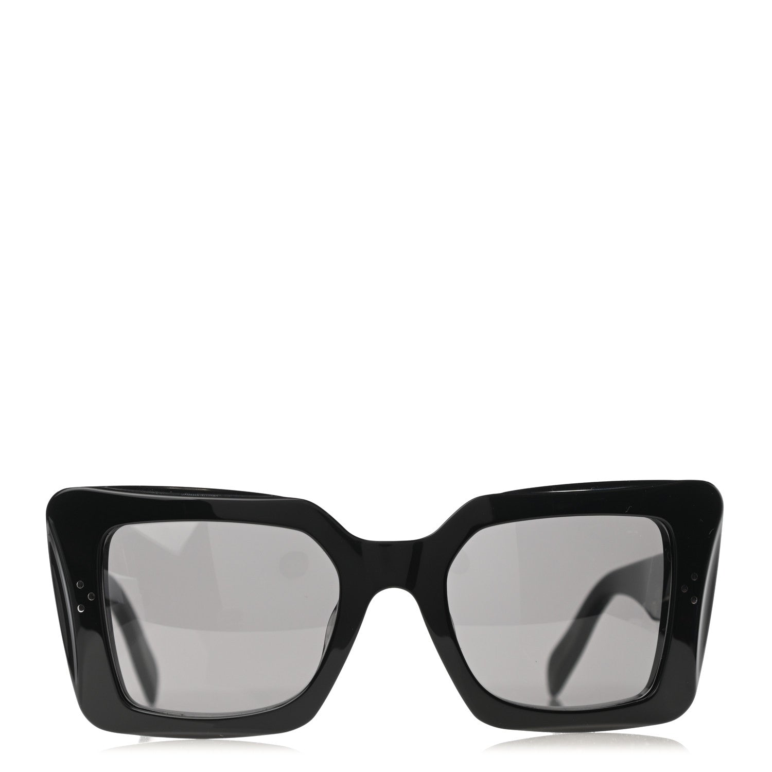 Celine Acetate Square Sunglasses CL40156U Black 2 of 6
