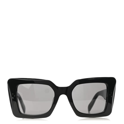Celine Acetate Square Sunglasses CL40156U Black 2 of 6