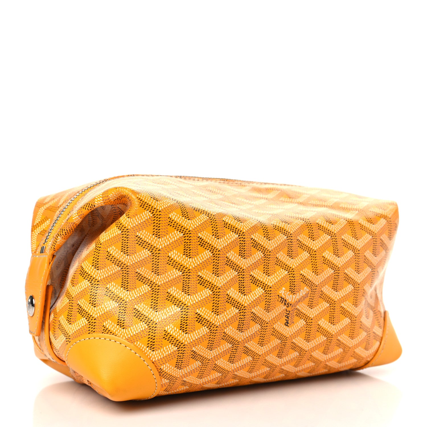 Goyard Goyardine Boeing 25 Trousse de Toilette Yellow 3 of 10