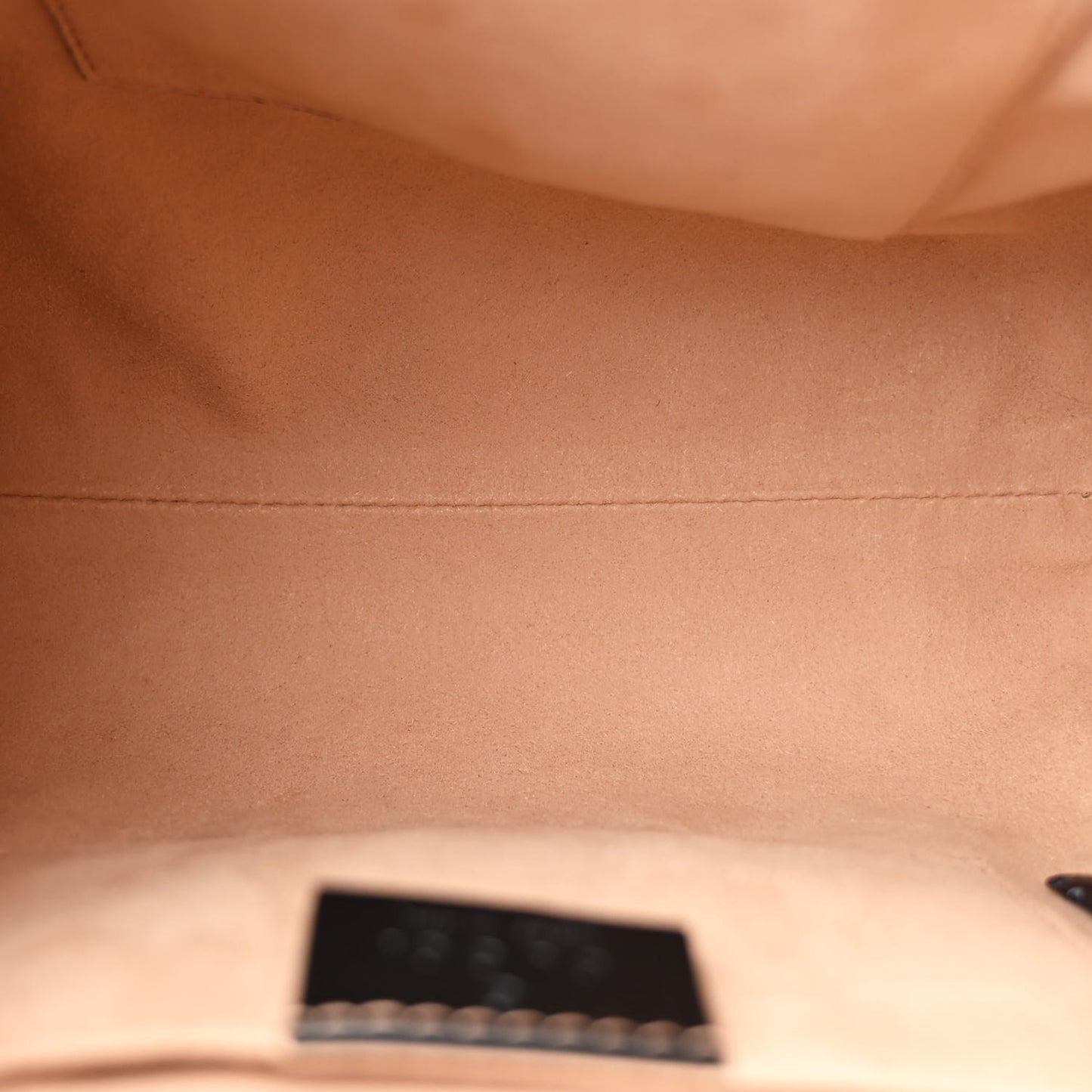 Guccissima Signature Padlock Backpack Black