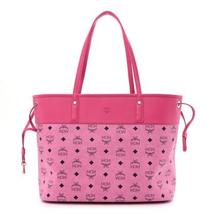 MCM Visetos Aren Tote Pink 3 of 11