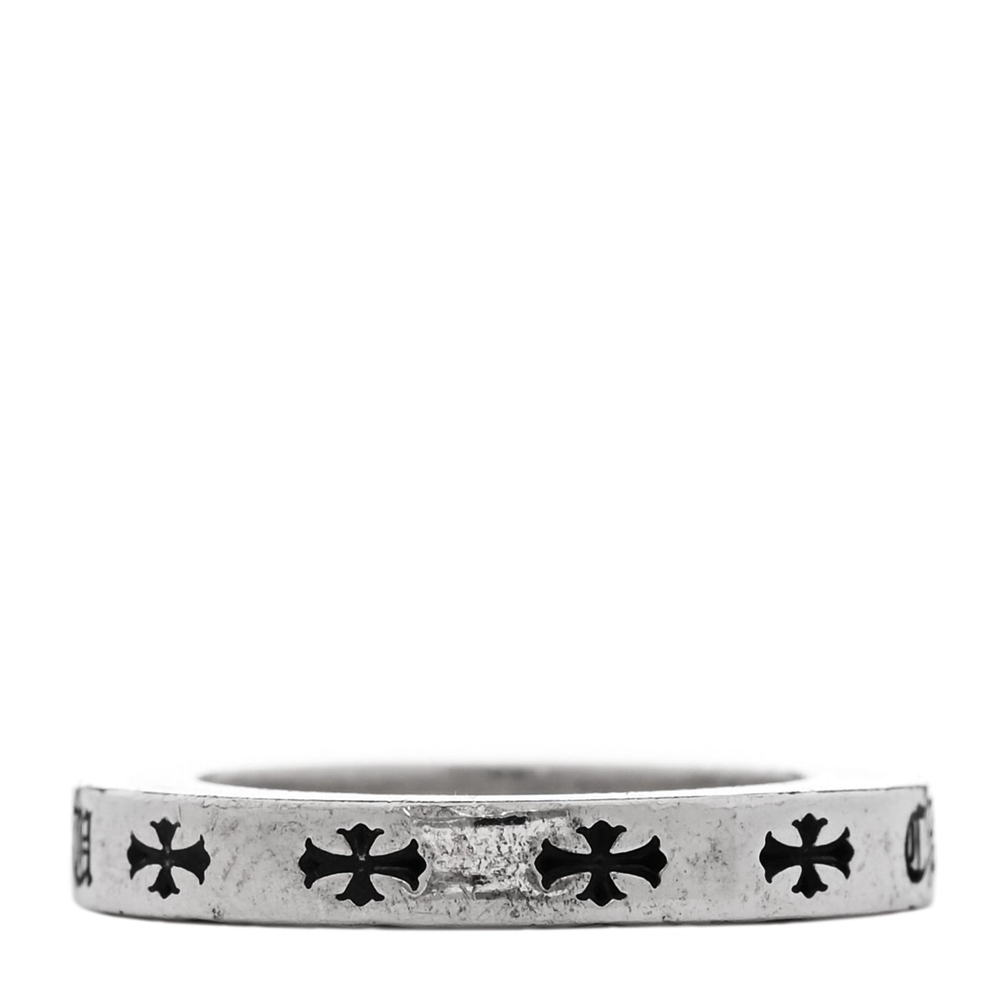 Sterling Silver CH Las Vegas Fck You Spacer Ring 49 5