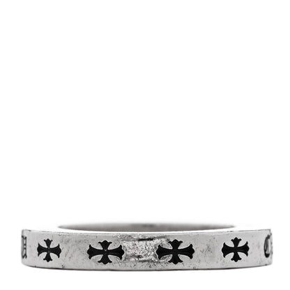 Chrome Hearts Sterling Silver CH Las Vegas Fck You Spacer Ring 49 5 3 of 4