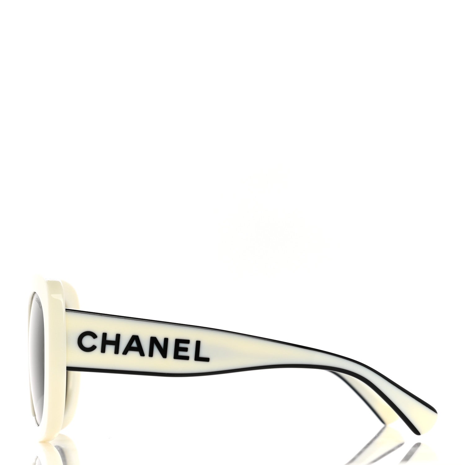 Chanel Acetate Sunglasses 71414A White 3 of 8