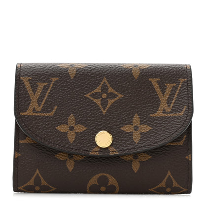 Louis Vuitton Monogram Rosalie Coin Purse Rose Ballerine 1 of 10
