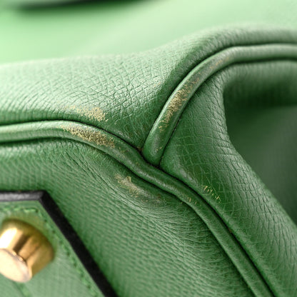Hermes Epsom Birkin 40 Vert Bengale 12 of 18