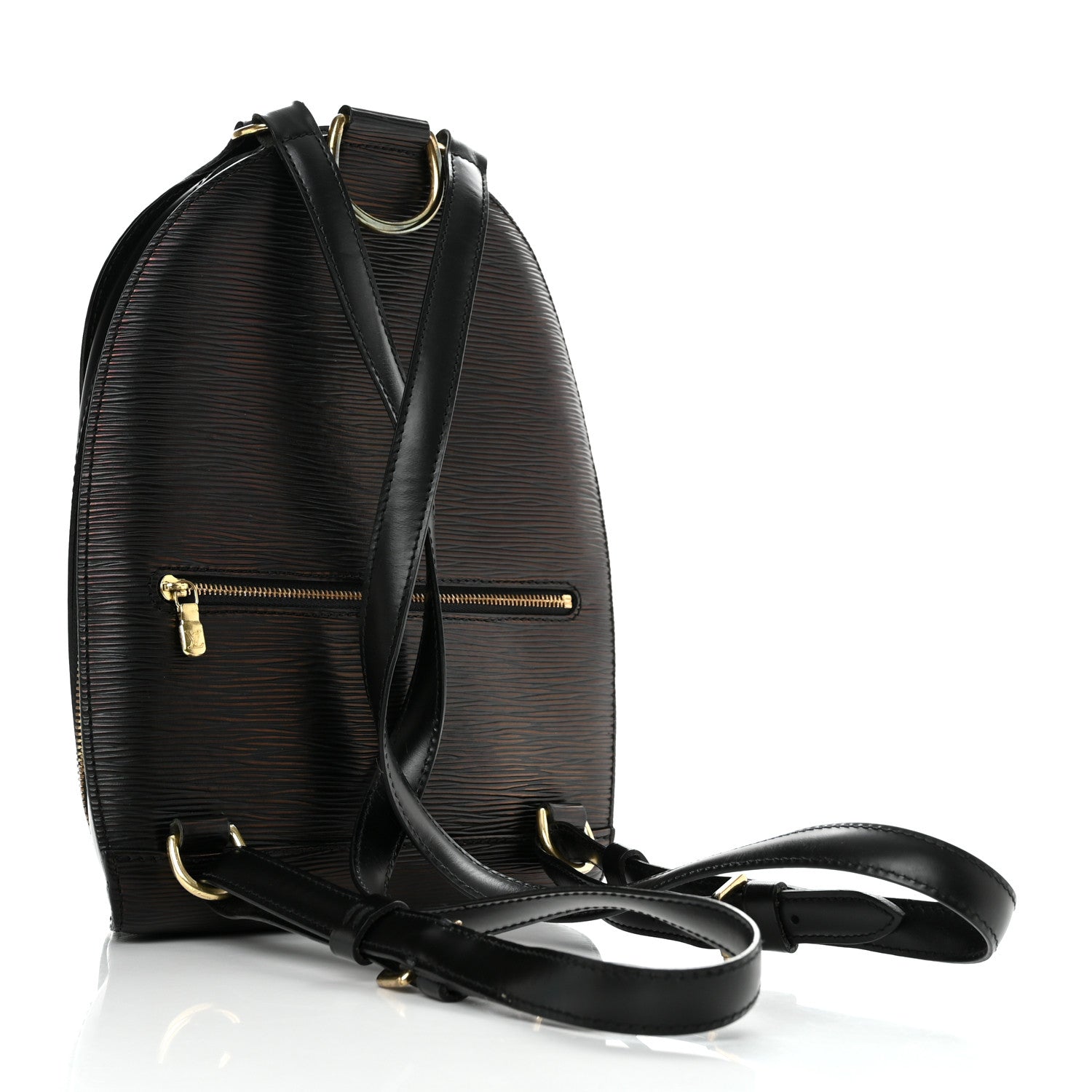 Louis Vuitton Epi Mabillon Backpack Black 3 of 10