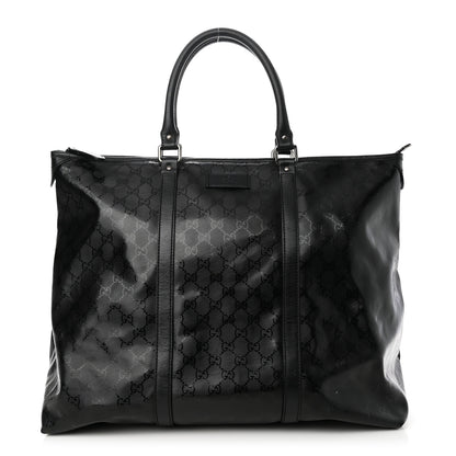Gucci Imprime Monogram Medium Joy Tote Bag Black 1 of 10
