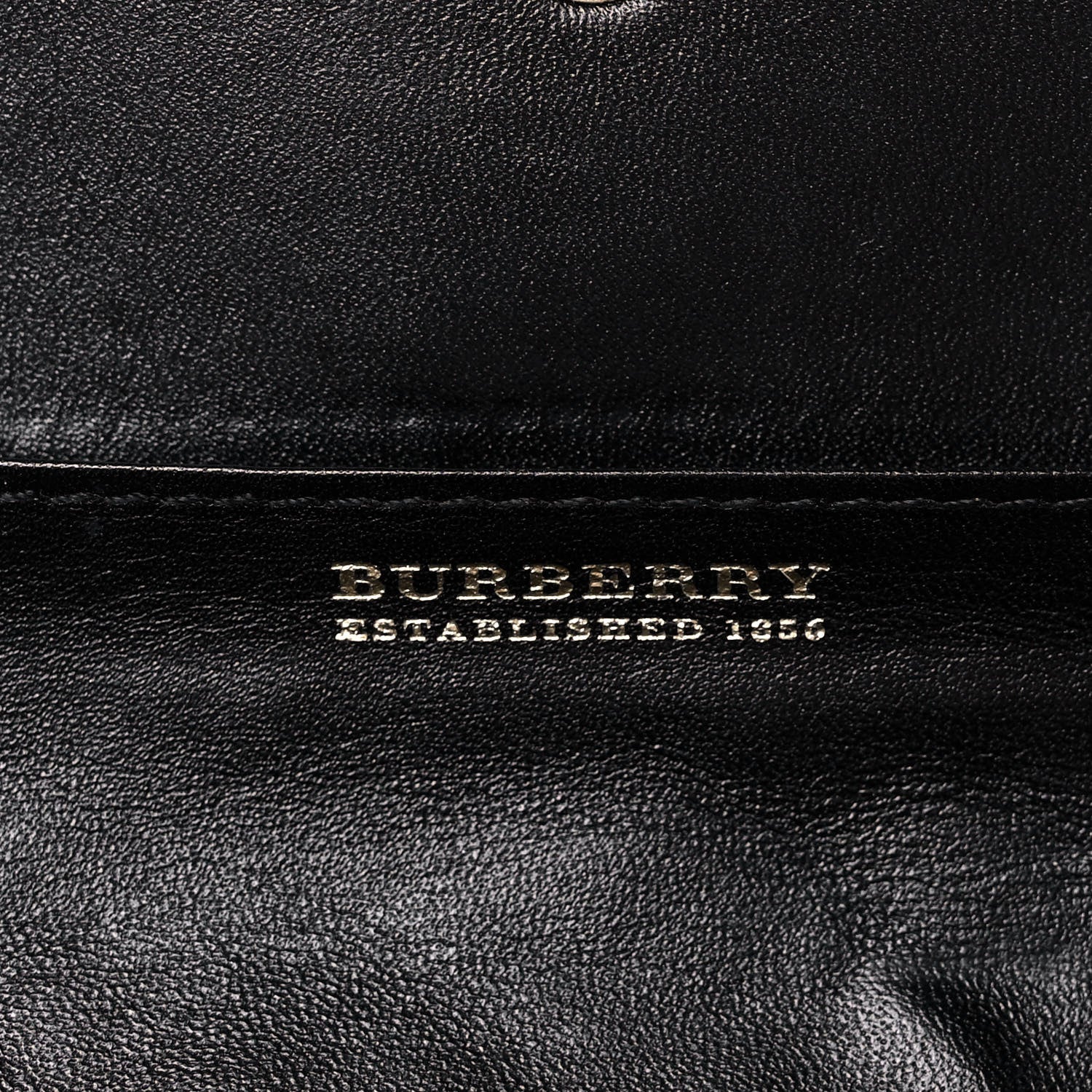 Burberry Calfskin Quilted Continental Wallet Black 6 of 13