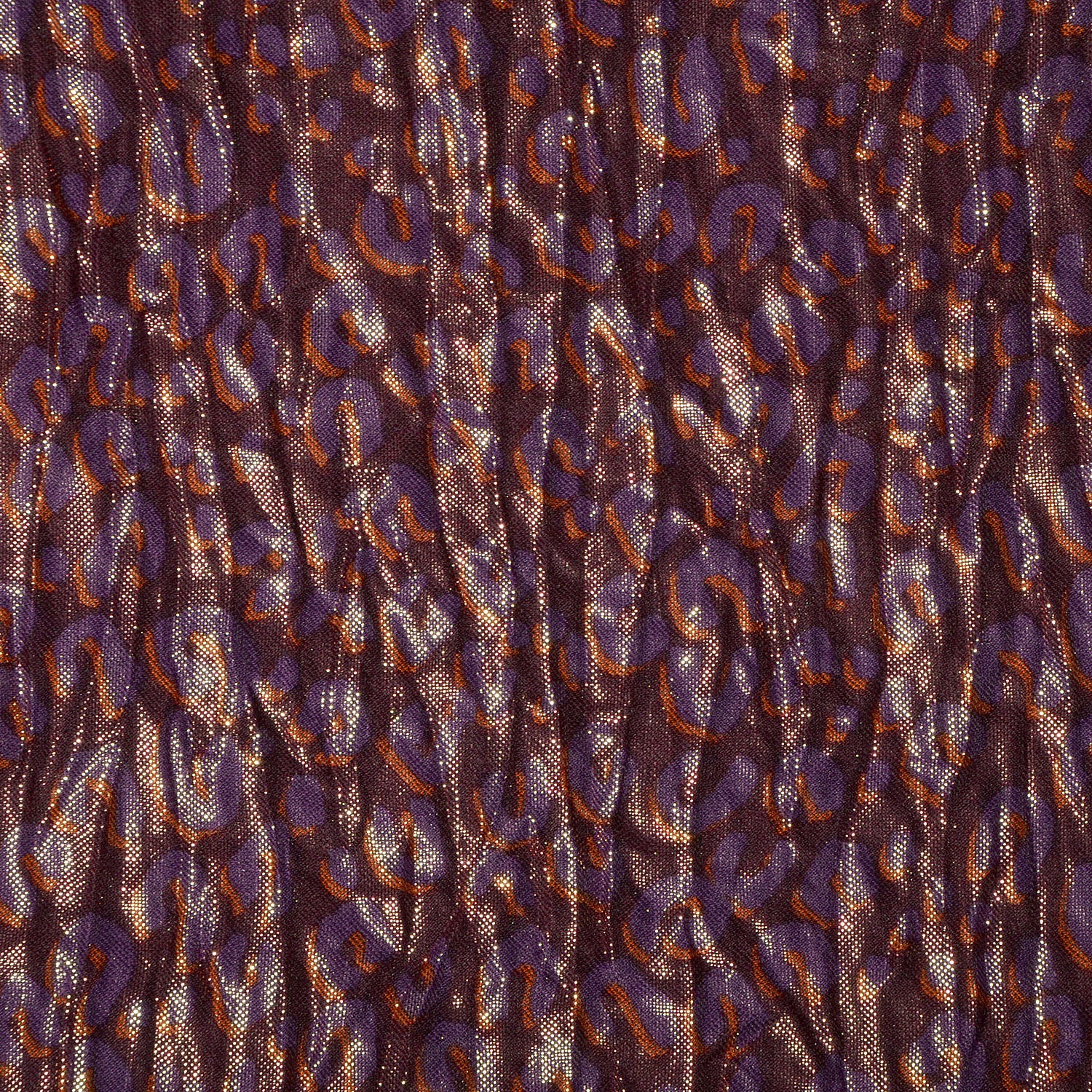 Louis Vuitton Cashmere Silk Leopard Etole Stole Disco Prune 4 of 7