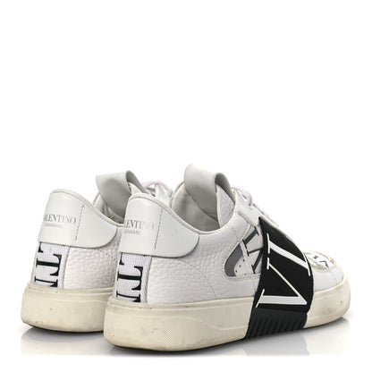 Valentino Garavani Calfskin Womens VL7N Sneakers 37 Black White 6 of 15