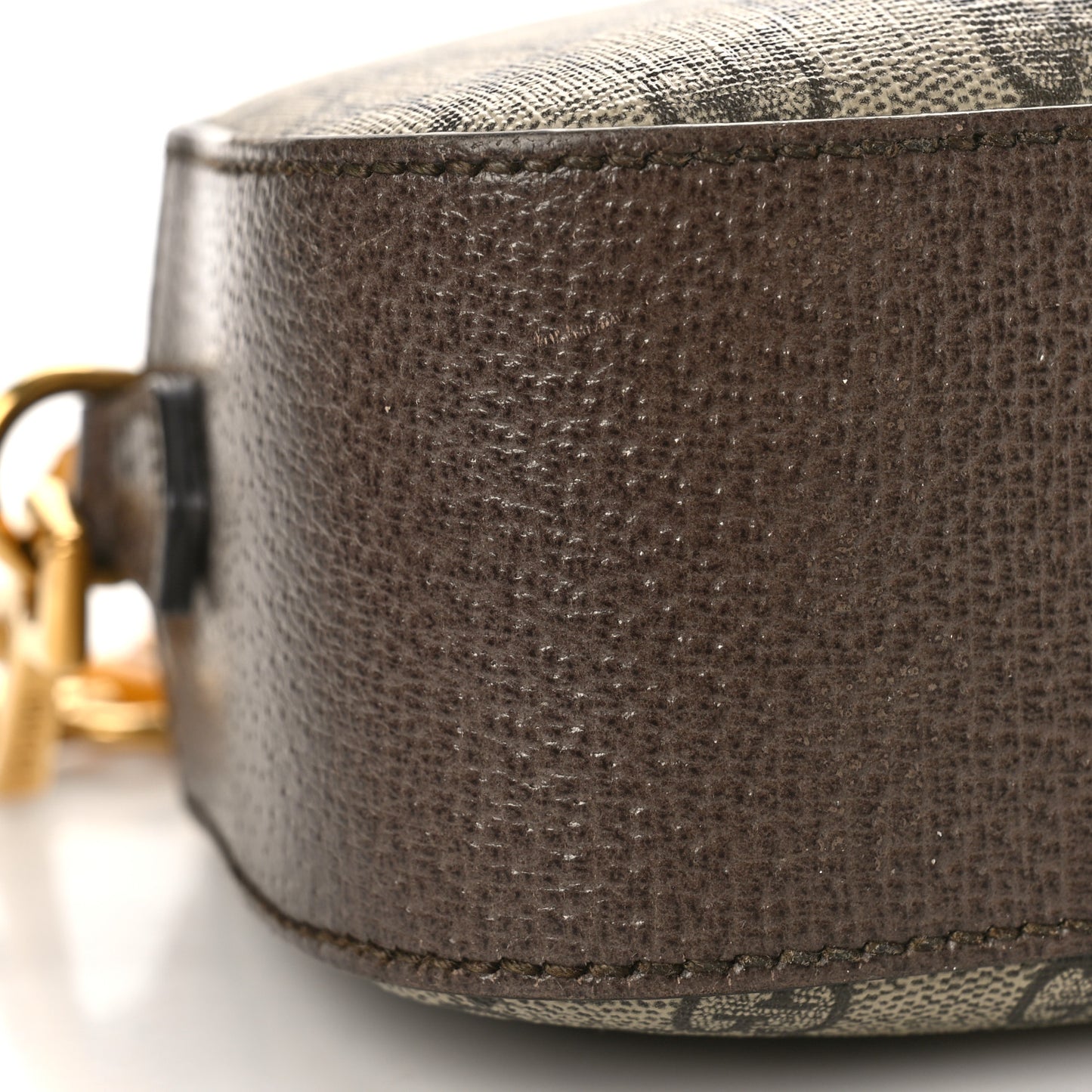 GG Supreme Monogram Web Neo Vintage Shoulder Bag Beige New Acero Crop