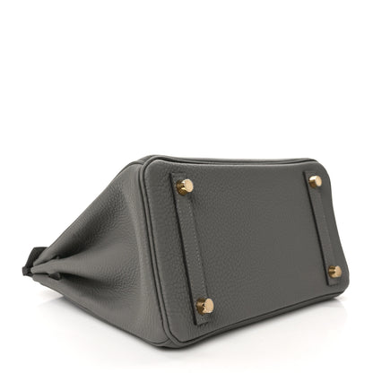 Hermes Togo Birkin 25 Gris Meyer 4 of 11
