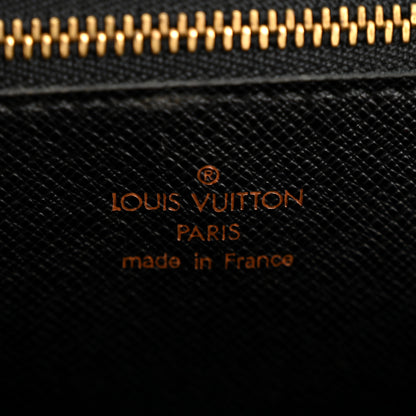 Louis Vuitton Epi Pochette Sellier Dragonne Clutch Black 6 of 13