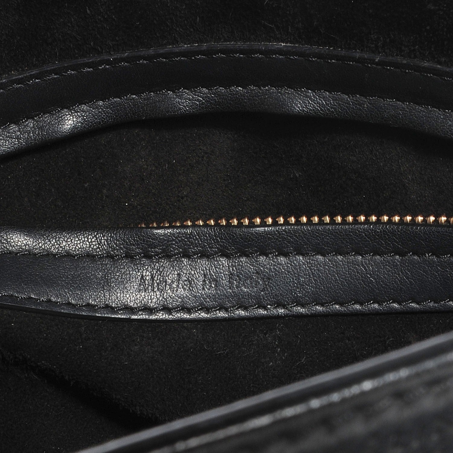 Celine Supple Calfskin Medium Phantom Luggage Black 7 of 9