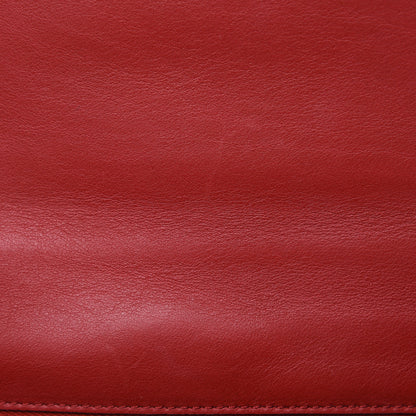 Valentino Garavani Vitello Medium Glam Lock Rockstud Flap Red 10 of 14