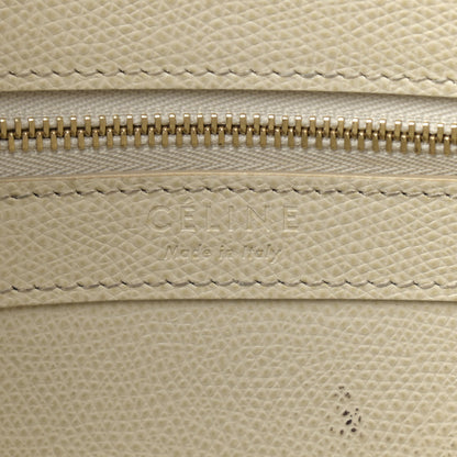 Celine Grained Calfskin Small Vertical Cabas Cream 8 of 19