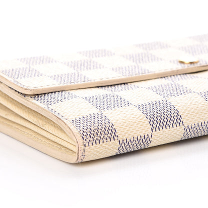 Louis Vuitton Damier Azur Sarah Wallet 10 of 17