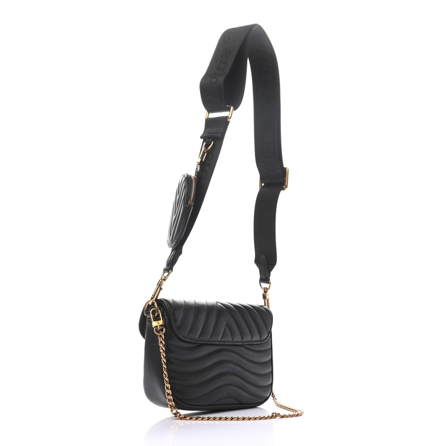 Calfskin New Wave Multi Pochette Black