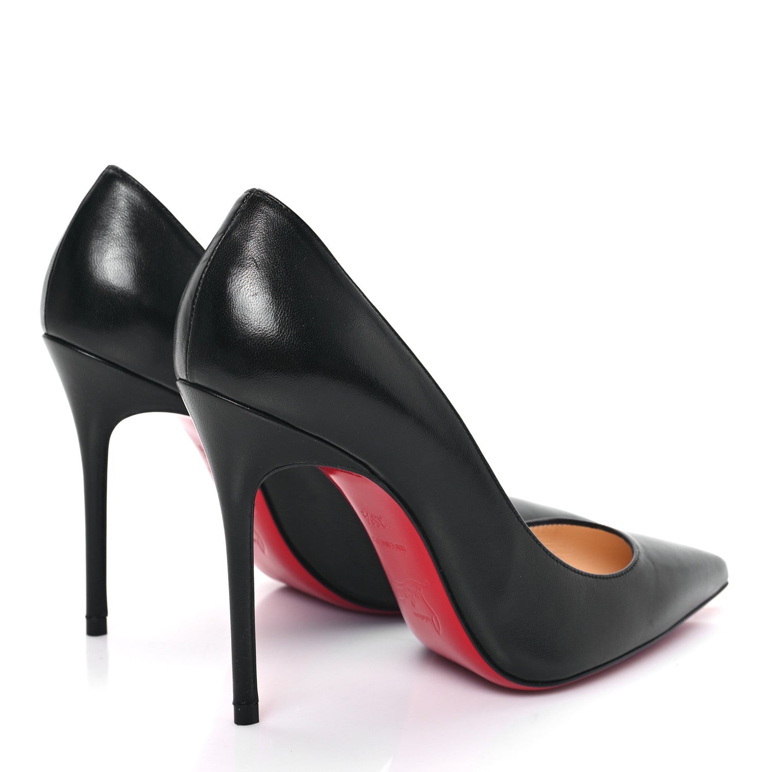 Christian Louboutin Shiny Nappa Kate 100 Pumps 35.5 Black 4 of 8