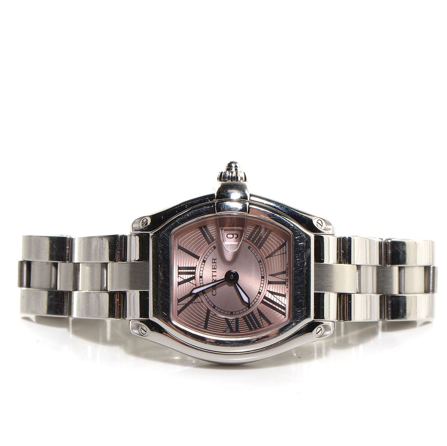 Stainless Steel 31mm Roadster Quartz Watch Pink