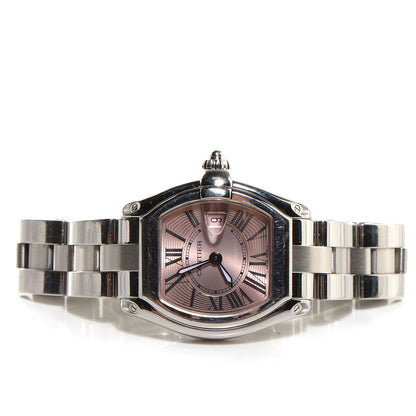 Cartier Stainless Steel 31mm Roadster Quartz Watch Pink 3 of 8