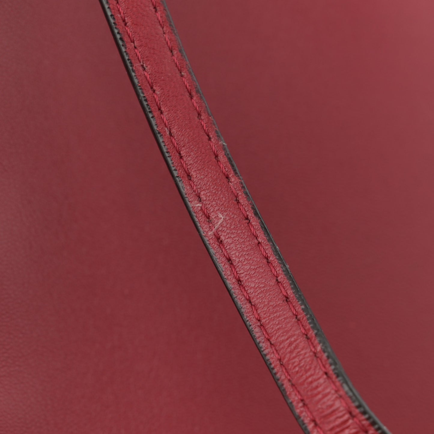 Nappa Elaphe Monster Eyes Mini Peekaboo Iconic Satchel Ruby Bois de Rose Natural