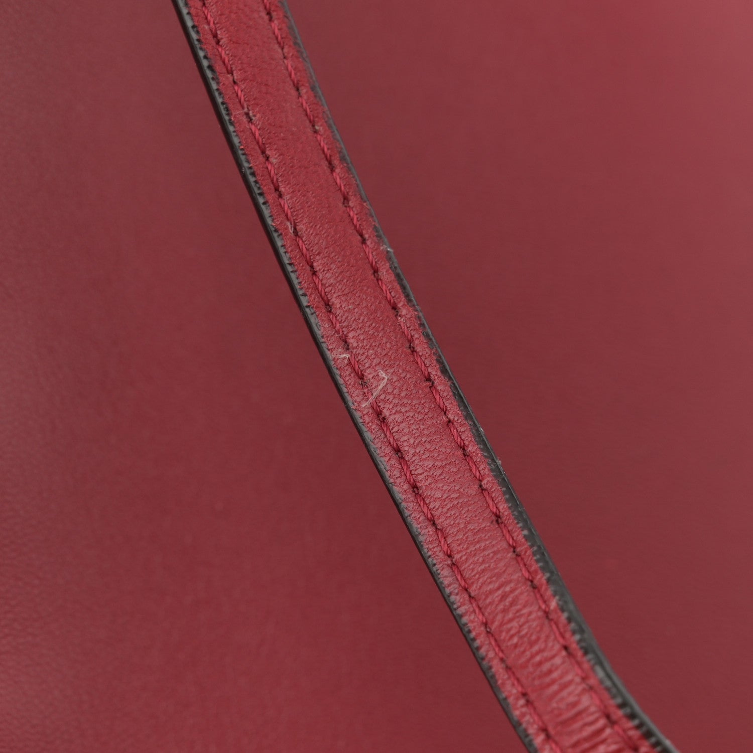 Fendi Nappa Elaphe Monster Eyes Mini Peekaboo Iconic Satchel Ruby Bois de Rose Natural 16 of 18