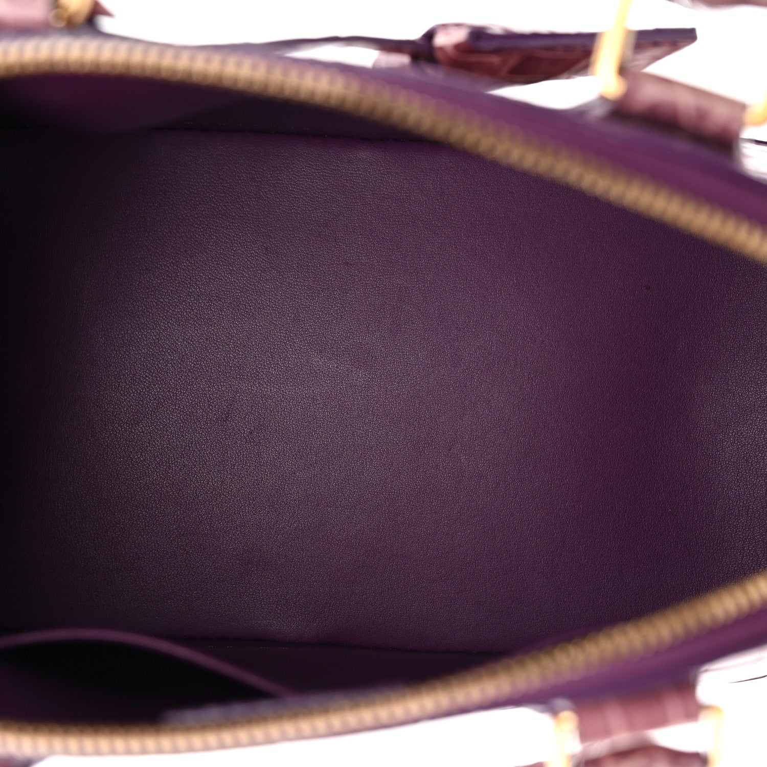 Louis Vuitton Shiny Crocodile Alma BB Purple 1905466 – FASHIONPHILE